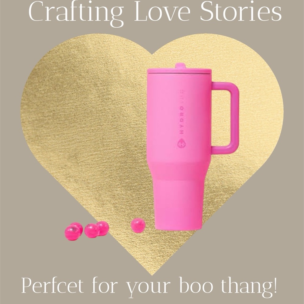 HydroJug 40oz Bubblegum Pink Tumbler – New